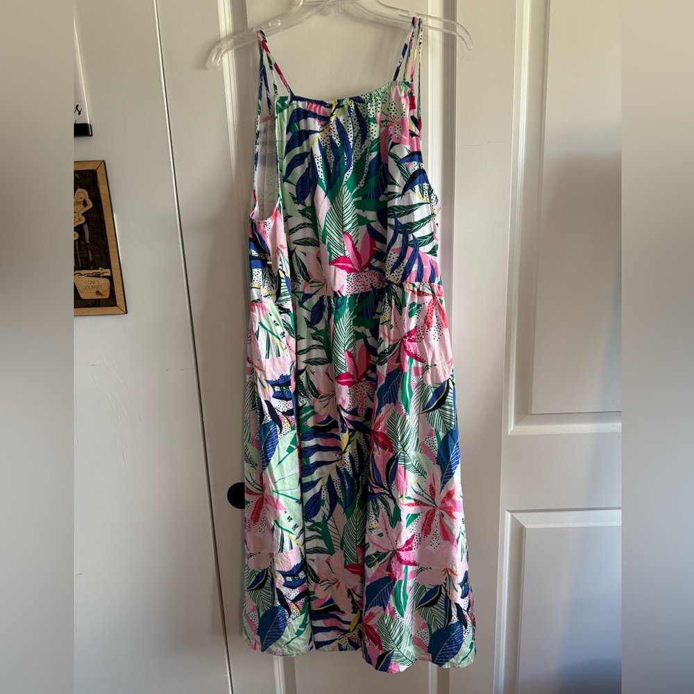 LOFT Multicolor Floral Dress - Picture 3 of 5